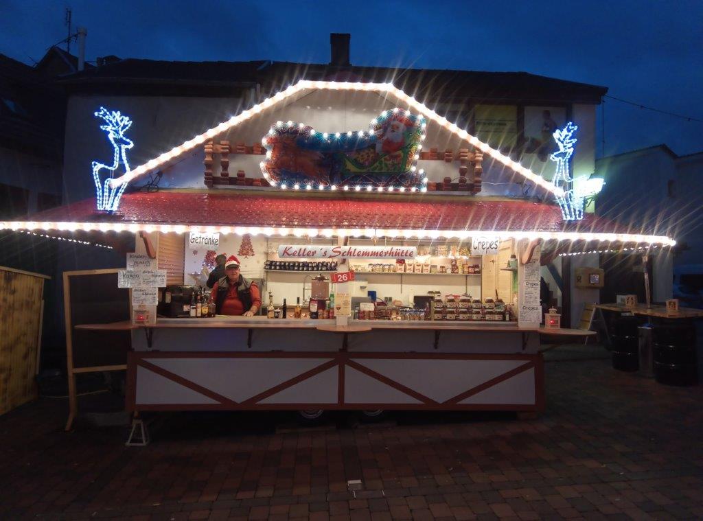Weihnachtsmarkt Hütte